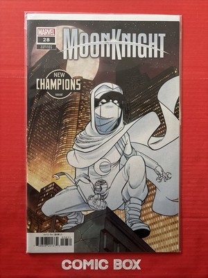 Marvel Comics Moon Knight #28 2023 1st Squire New Champions Variant