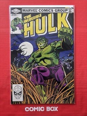 Marvel Comics The Incredible Hulk #273 1982 Bronze Age