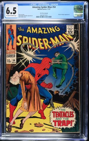 <b>CGC Graded [6.5] Marvel<br> Amazing Spider-Man #54</b><br><p style="font-size:10px"> 1967 Silver Age</p>
