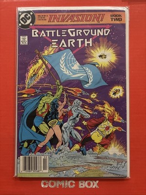 DC Comics Battle Earth #2 1998 Todd McFarlane Newsstand Variant