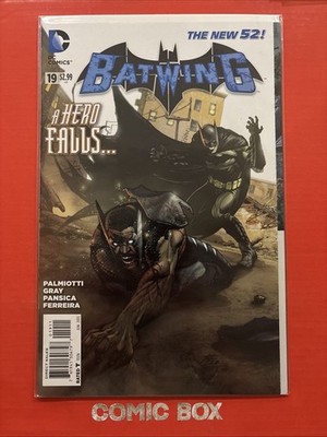 DC Comics Batwing #19 2013 1st Cameo App Of Luke Fox Key