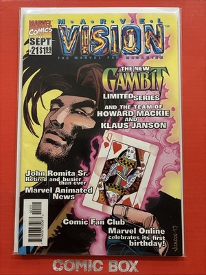 Marvel Comics Vision #21 1997 Rare In UK