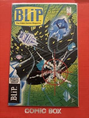 Marvel Comics Blip #3 1983 Bronze Age Video Game Atavi