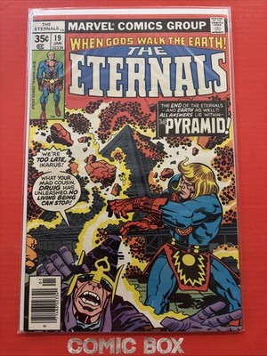 Marvel Comics The Eternals #19 1977 Bronze Age Cents