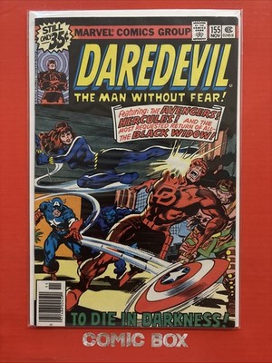 Marvel Comics Daredevil #155 1978 Bronze Age Cents