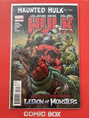 Marvel Comics Hulk #52 2012 Red Hulk Low Print Run Haunted Hulk
