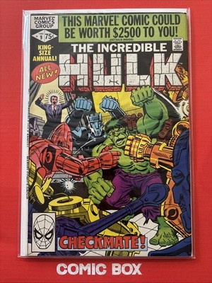 Marvel Comics The Incredible Hulk #9 1980 Bronze Age King Size Annual