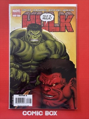 Marvel Comics Hulk #3 2008 Red Hulk 2nd Printing Variant