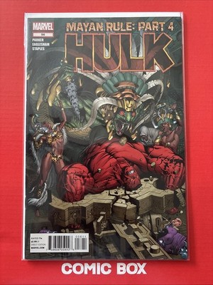 Marvel Comics The Incredible Hulk #56 2012 Red Hulk Mayan Low Print Run