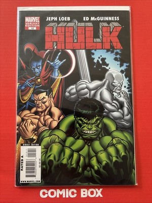 Marvel Comics Hulk #12 2009 Variant Red Hulk Green Variant Low Print Run