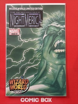 Marvel Comics The Incredible Hulk #1 2003 Wizard World East Alex Ross Exclusive