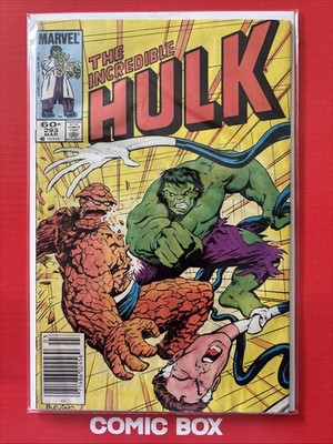 Marvel Comics The Incredible Hulk #293 1983 Bronze Age Newsstand Variant