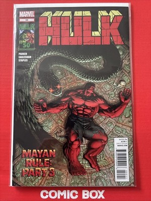 Marvel Comics Hulk #55 2012 Red Hulk Mayan Rule
