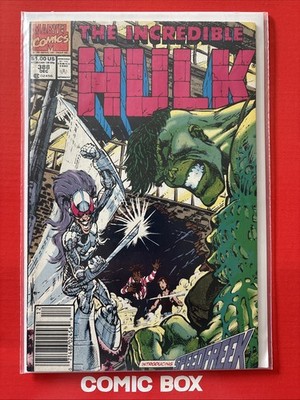 Marvel Comics The Incredible Hulk #388 1991 Rare Newsstand Variant
