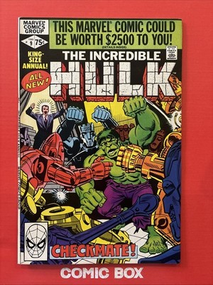Marvel Comics The Incredible Hulk #9 1980 Bronze Age King Size Annual - Image 2