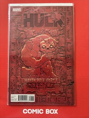 Marvel Comics Hulk #53 2012 Low print Run Red Hulk Mayan Rule