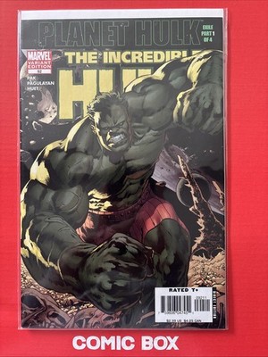 Marvel Comics The Incredible Hulk #92 2006 Hitch Variant Planet Hulk 1st Miek