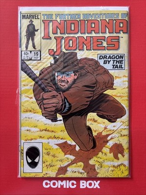 Marvel Comics Indiana Jones #19 1983 Bronze Age Dragon By The Tail
