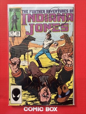Marvel Comics Indiana Jones #26 1985 Bronze Age