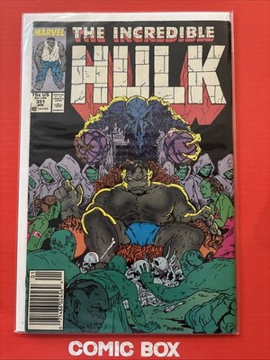 Marvel Comics The Incredible Hulk #351 1988 Rare Newsstand Variant