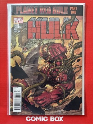 Marvel Comics Hulk #34 2011 Red Hulk Rare Planet Red Hulk Part One