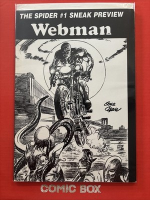 Action Ink Comics Webman #1 2009 The Spider Sneak Preview