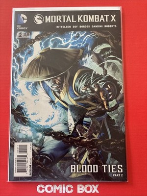 DC Comics Mortal Kombat X #2 2015 Rare In UK Blood Ties