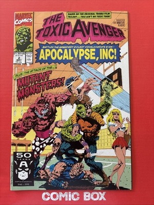 Marvel Comics The Toxic Avengers #2 1991 Rare In UK Mutant Monsters - Image 2