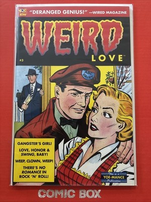 Yoe Comics Weird Love #3 2014 Hard To Find “DERANGED GENIUS”