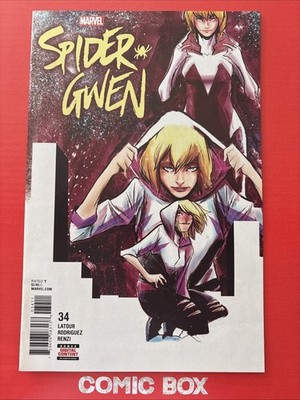 Marvel Comics Spider-Gwen #34 2018 Final Issue Key - Image 2