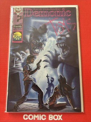 Eternity Comics Demonic Toys #4 1992 Horror Play At Your Own Risk!