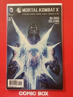 DC Comics Mortal Kombat X #12 2016 Rare In UK Blood Island Part 4