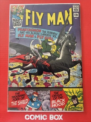 Mighty Comics Group Fly Man #35 1966 Silver Age