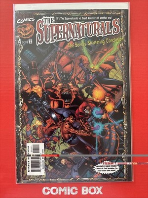 Marvel Comics The Supernaturals #4 1998 Mask Insert Inc