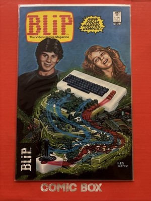 Marvel Comics Blip #4 1983 Bronze Age Video Game Atari