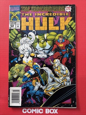 Marvel Comics The Incredible Hulk #415 1994 Rare Newsstand Variant - Image 4