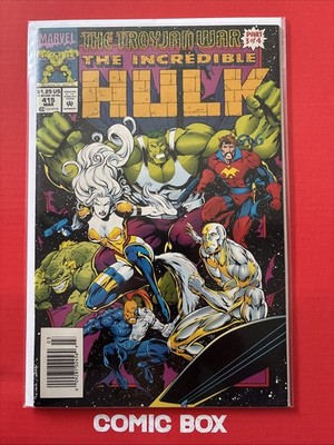 Marvel Comics The Incredible Hulk #415 1994 Scarce Newsstand Variant