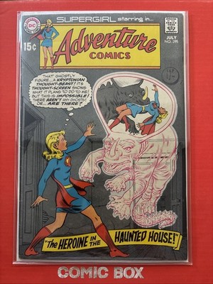 Dc Comics Adventure Comics #395 1970 Bronze Age Supergirl