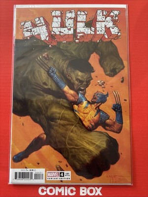 Marvel Comics Hulk #4 2022 HOT Wolverine Zombie Variant 1:25