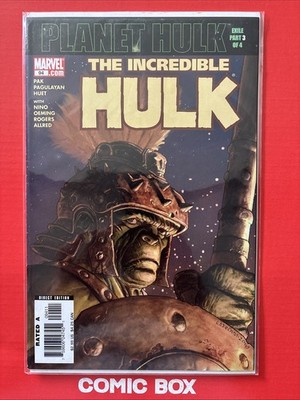 Marvel Comics The Incredible Hulk #94 2006  Planet Hulk Key