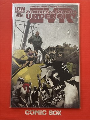 IDW  Zombie Vs Robots #4 2011 Last Issue Under City