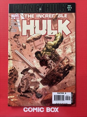 Marvel Comics The Incredible Hulk #95 2006 Planet Hulk Key - Image 4