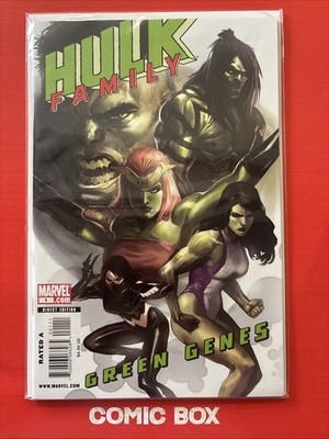 Marvel Comics Hulk Family #1 2009 Djurdjevic Cover Green Genes