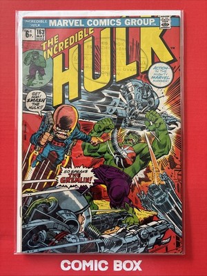 Marvel Comics The Incredible Hulk #163 1973 Bronze Age