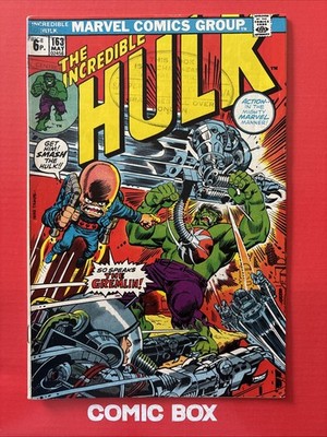 Marvel Comics The Incredible Hulk #163 1973 Bronze Age - Image 4