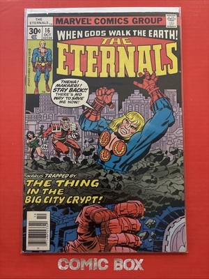 Marvel Comics The Eternals #16 1977 Bronze Age Cents