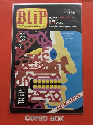 Marvel Comics Blip #6 1983 Bronze Age Video Game Atari