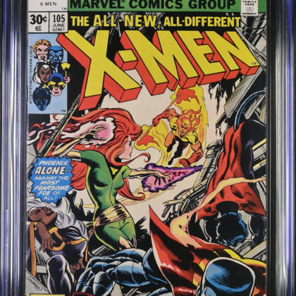 CGC Graded [7.5] MarvelX-Men #105 Bronze Age