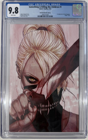 <b>CGC Graded [9.8] Boom<br>Something is Killing the Children #1</b><br><p style="font-size:10px">Frison Virgin 1st App Erica Slaughter</p>