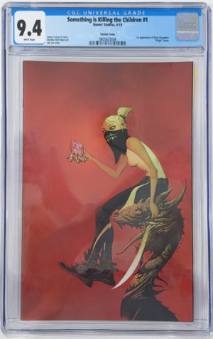<b>CGC Graded [9.4] Boom<br>Something is Killing the Children #1</b><br><p style="font-size:10px">Jae Lee Virgin 1st App Erica Slaughter</p>